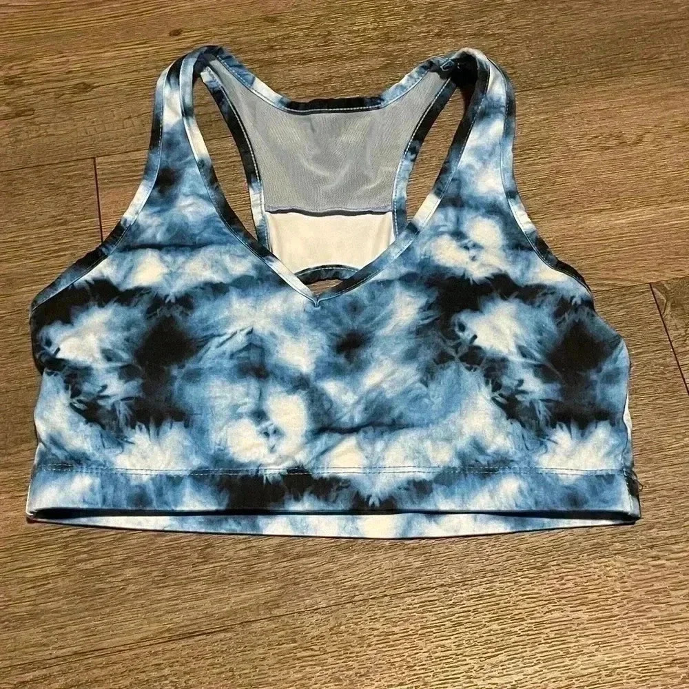 Women’s YMI Blue Sports Bra size M